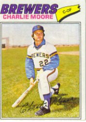 1977 Topps Baseball Cards      382     Charlie Moore